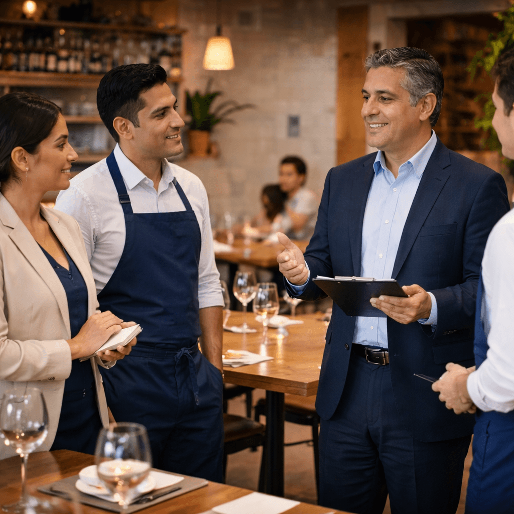Estándares de servicio para restaurantes